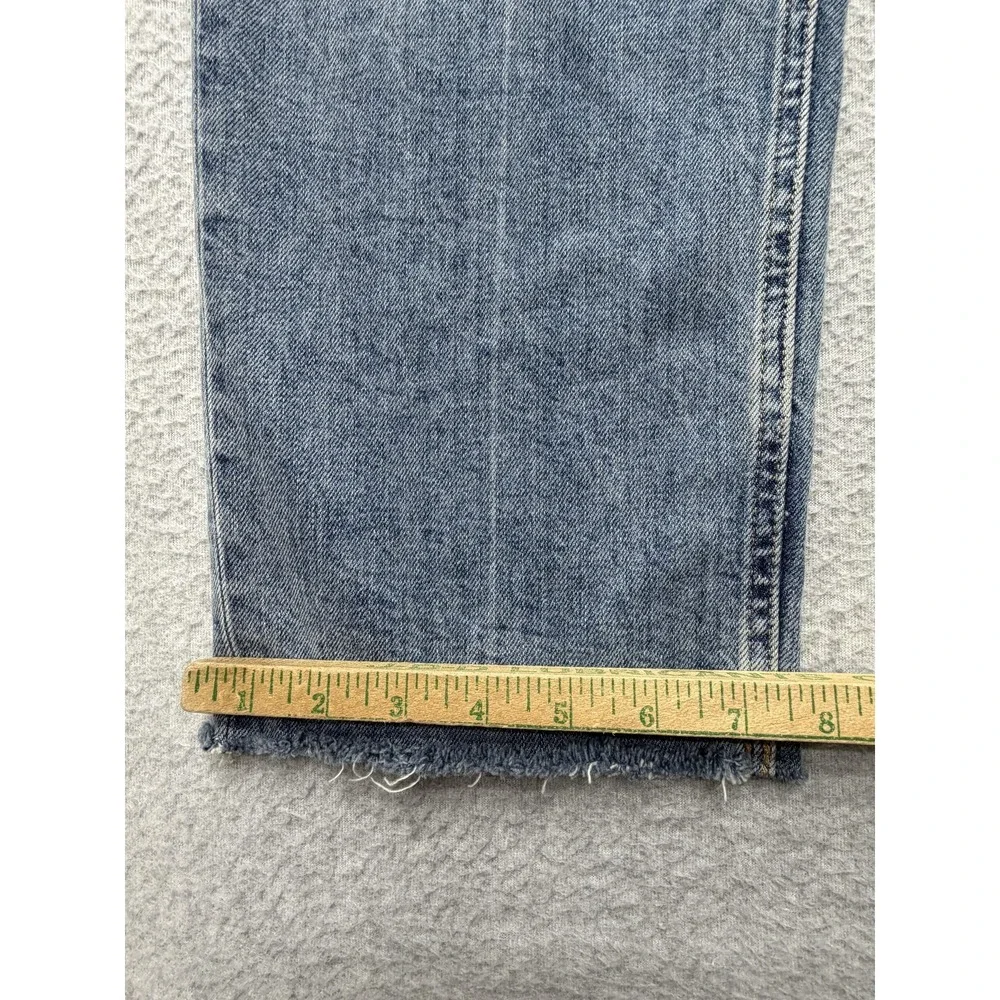 Everlane‎ The Way High Jeans Womens 27R Blue Medium Wash High Rise Wide Leg Crop
